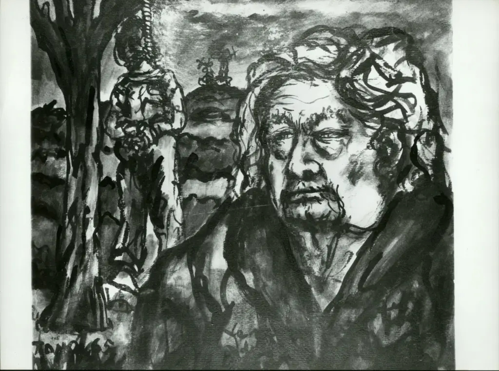 Anonimo , Zancanaro, Antonio - sec. XX - L'impiccato