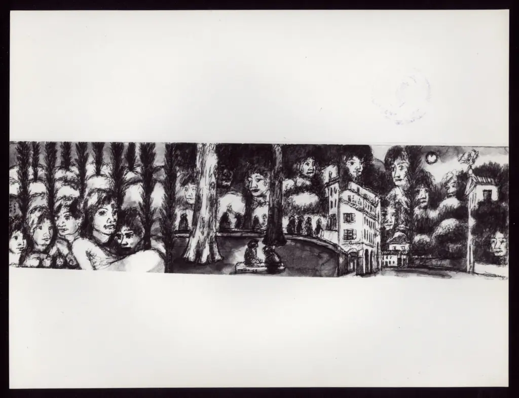 Anonimo , Zancanaro, Antonio - sec. XX - Composizione