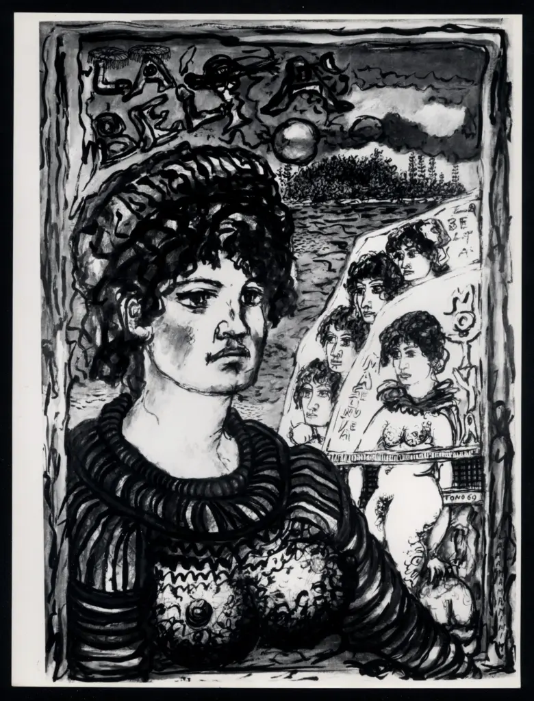 Anonimo , Zancanaro, Antonio - sec. XX - La belt&agrave;