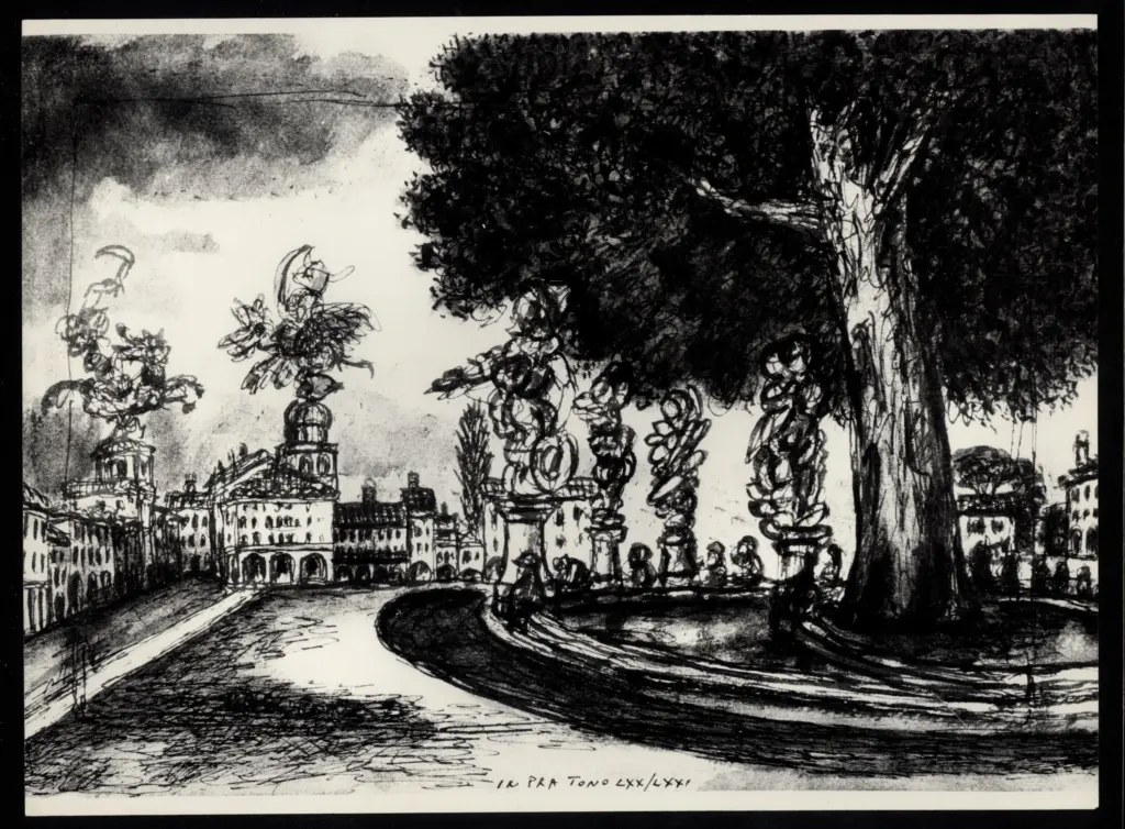 Anonimo , Zancanaro, Antonio - sec. XX - In Pr&agrave; , fronte