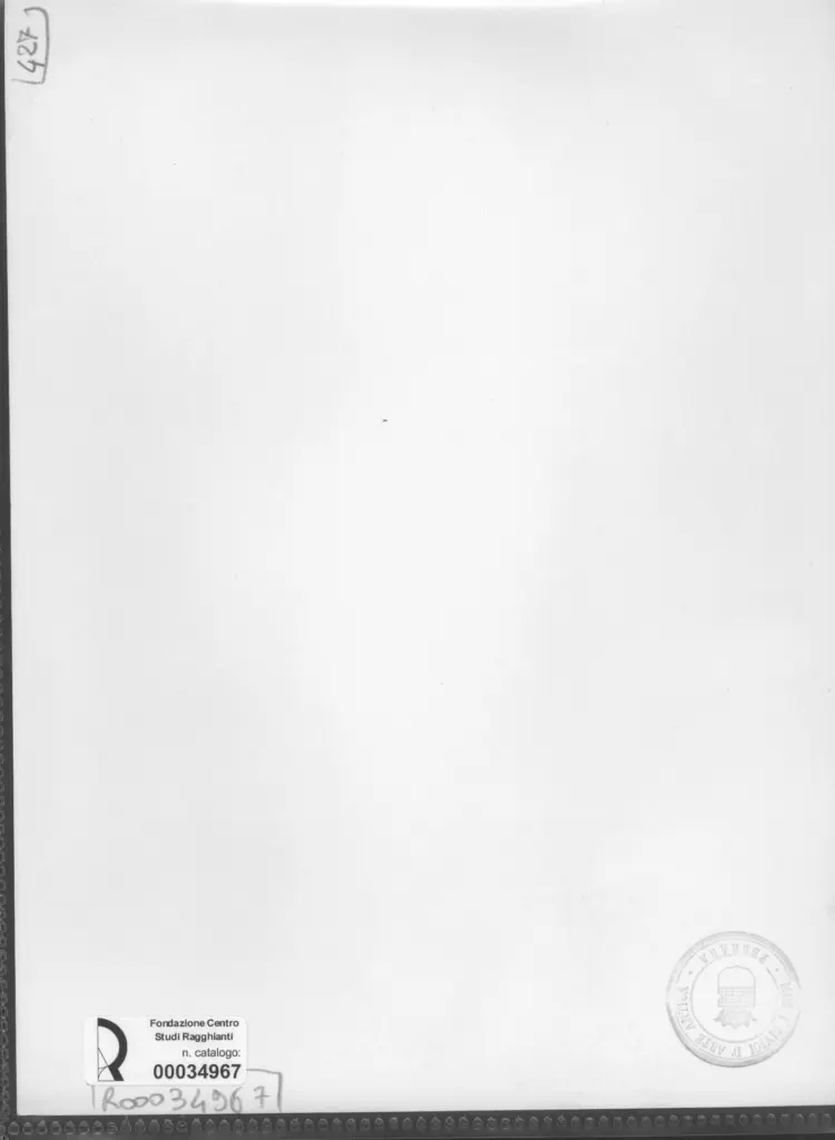 Anonimo , Zancanaro, Antonio - sec. XX - L'allegra Palagonia , retro