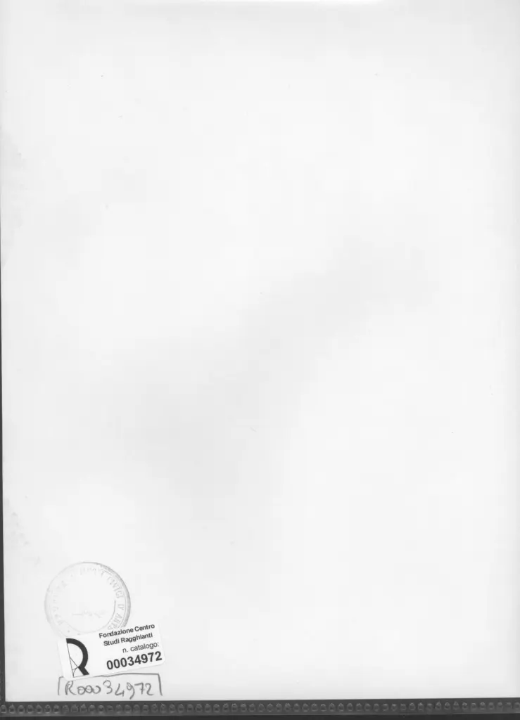 Anonimo , Zancanaro, Antonio - sec. XX - Composizione allegorica , retro