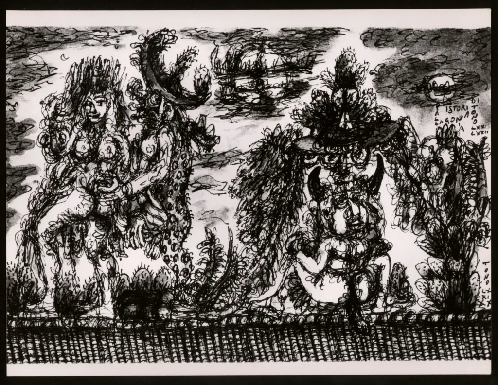 Anonimo , Zancanaro, Antonio - sec. XX - Palagonia Istoria , fronte