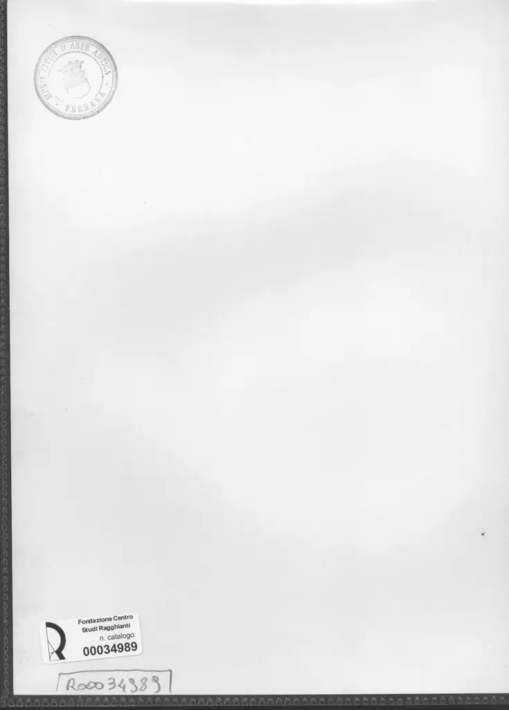 Anonimo , Zancanaro, Antonio - sec. XX - Palagonensis monstri , retro