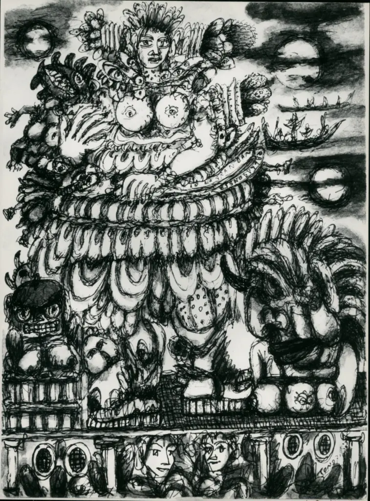 Anonimo , Zancanaro, Antonio - sec. XX - La gran Dama Palagonese , fronte