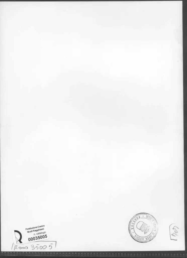 Anonimo , Zancanaro, Antonio - sec. XX - Disegno , retro