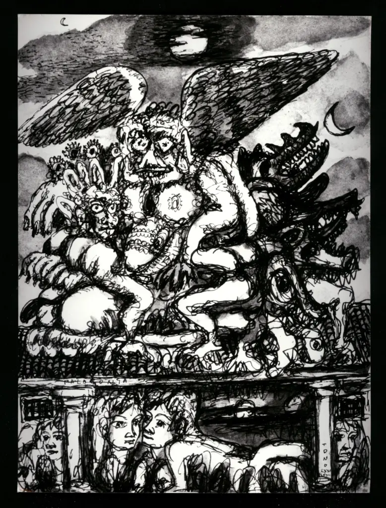 Anonimo , Zancanaro, Tono - sec. XX - Palagonia , fronte