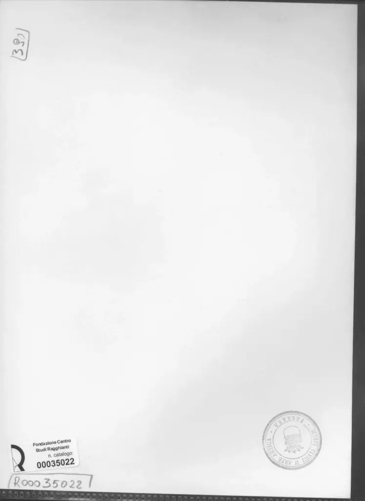 Anonimo , Zancanaro, Antonio - sec. XX - Antenato palagonese , retro