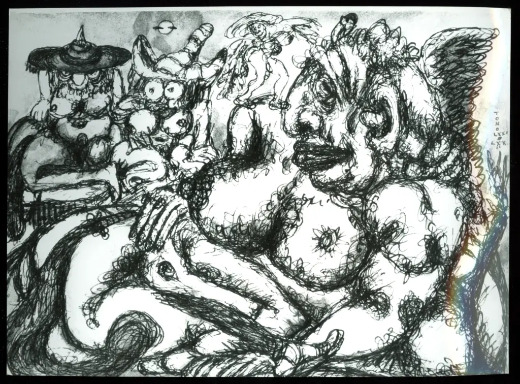 Anonimo , Zancanaro, Antonio - sec. XX - Disegno , fronte