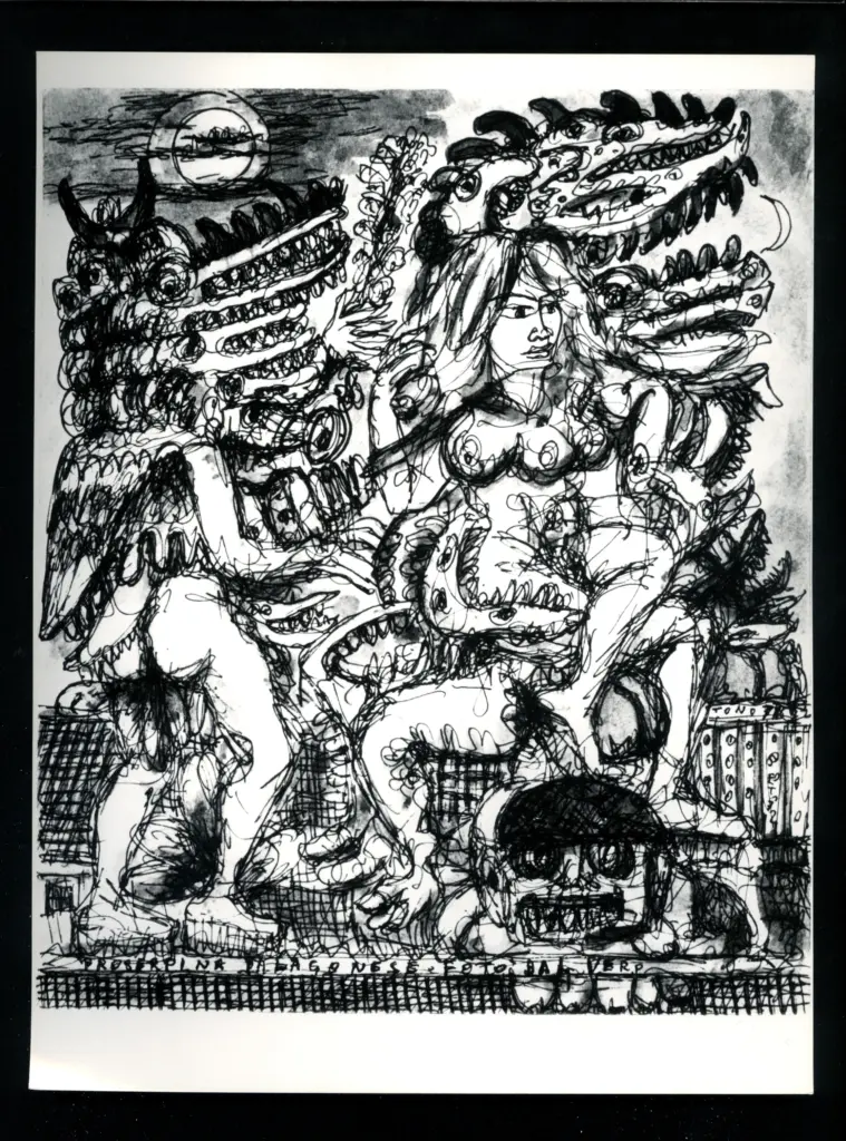 Anonimo , Zancanaro, Antonio - sec. XX - Disegno , fronte