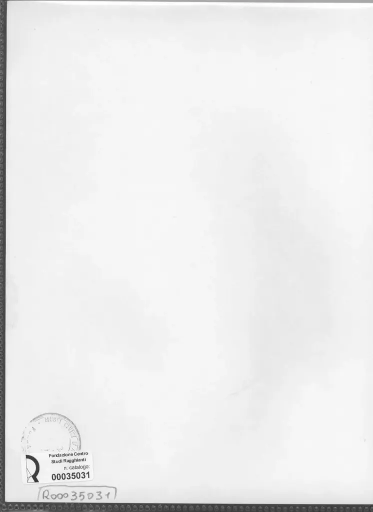 Anonimo , Zancanaro, Antonio - sec. XX - Disegno , retro