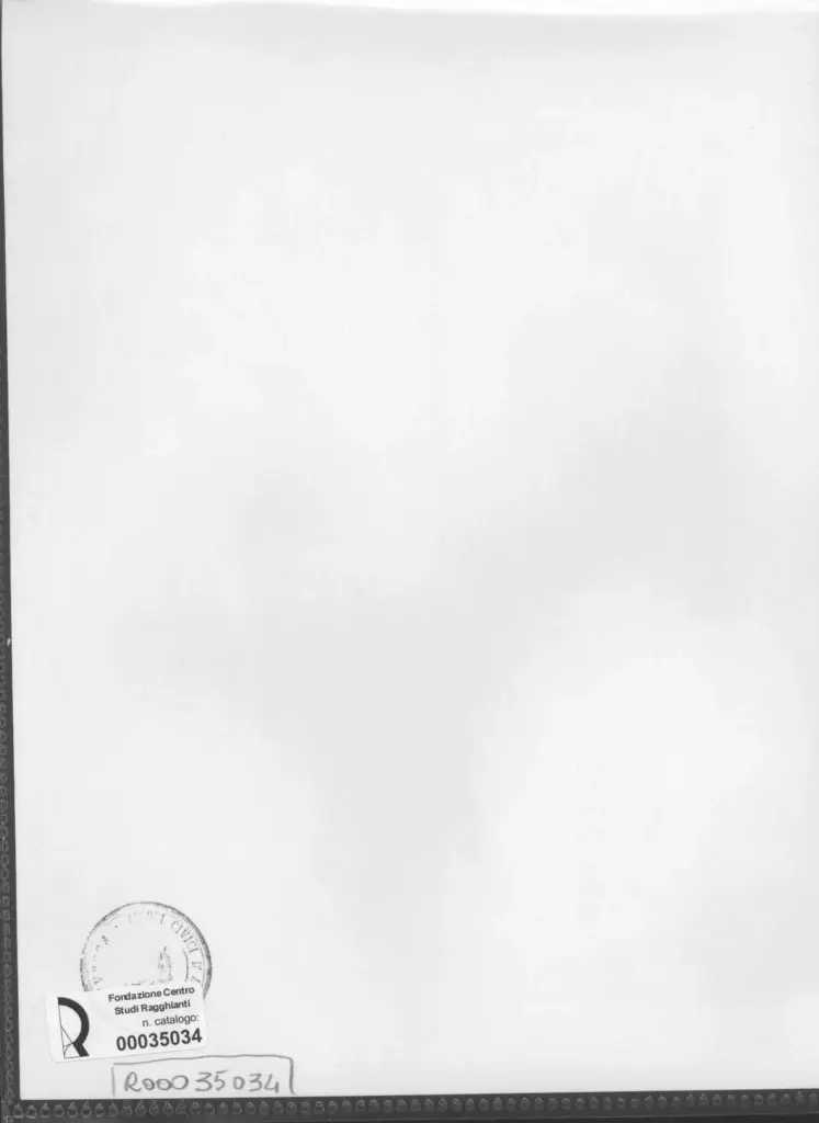 Anonimo , Zancanaro, Antonio - sec. XX - Proserpina , retro