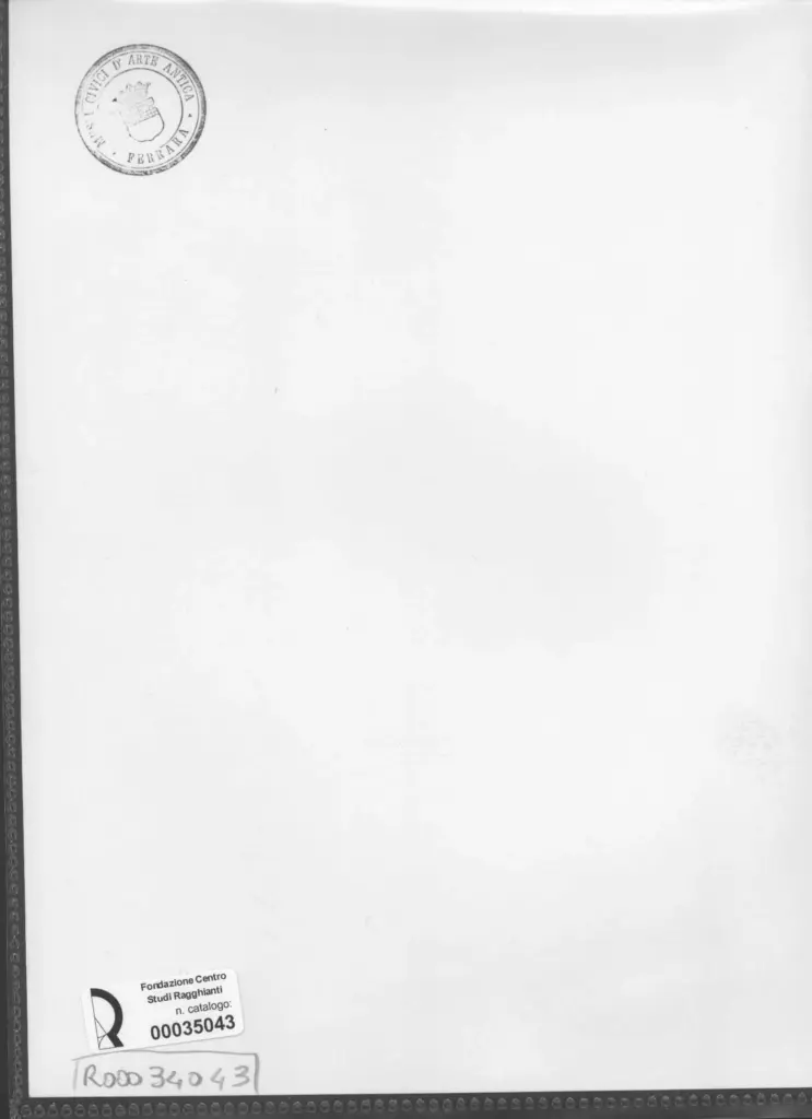 Anonimo , Zancanaro, Antonio - sec. XX - Un povero vecchio rifugiato fra i libri vecchi della Biblioteca Vaticana , retro