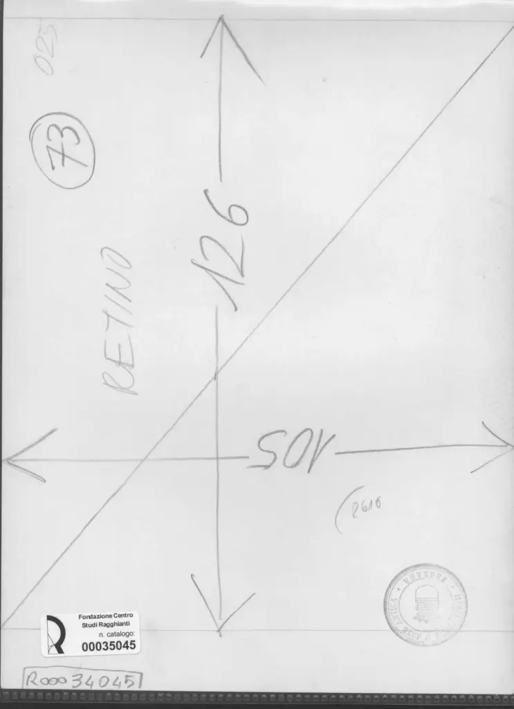 Anonimo , Zancanaro, Antonio - sec. XX - Disegno , retro