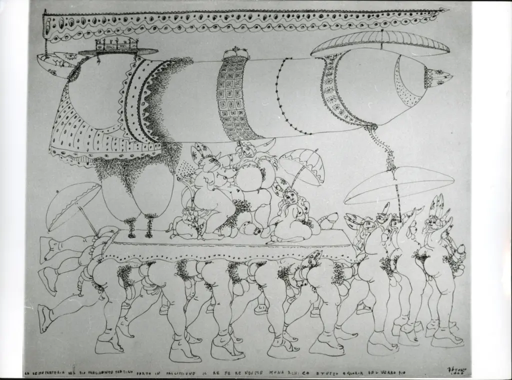 Anonimo , Zancanaro, Antonio - sec. XX - La Democreteria , fronte