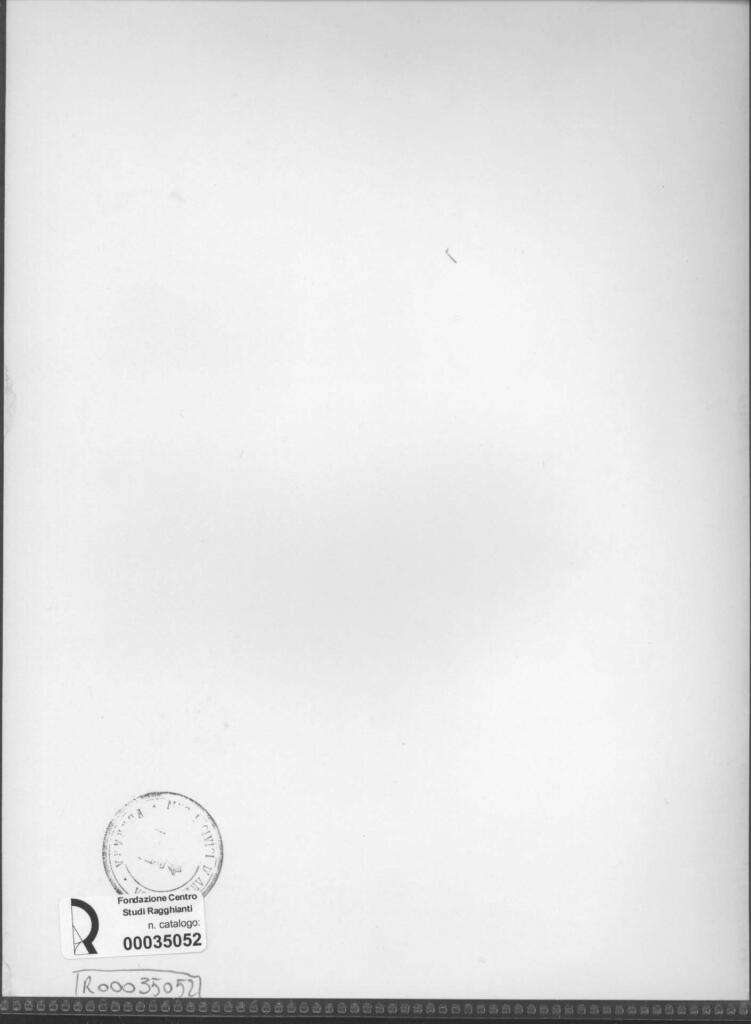 Anonimo , Zancanaro, Antonio - sec. XX - Disegno , retro