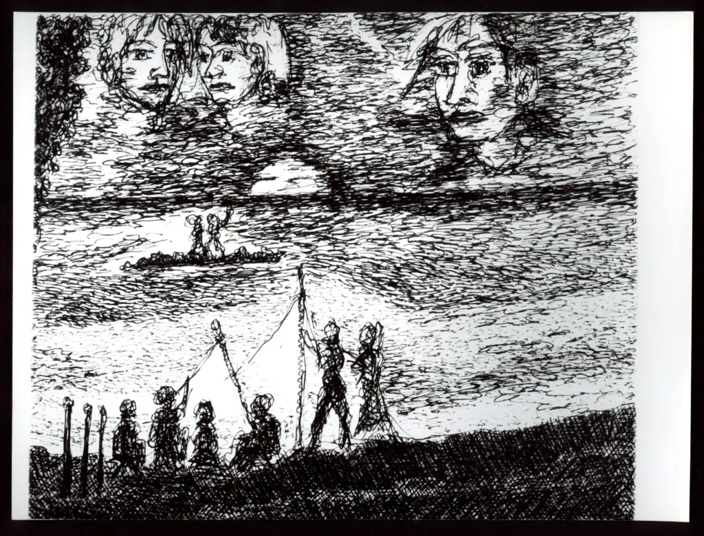 Anonimo , Zancanaro, Antonio - sec. XX - Disegno , fronte