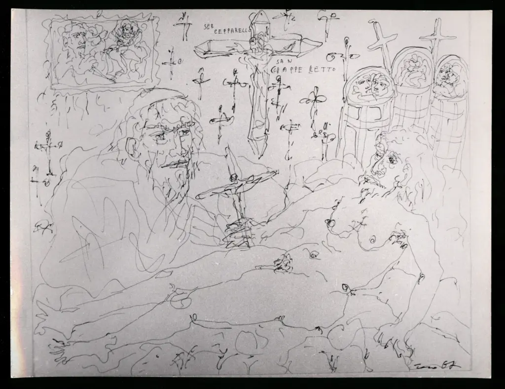 Anonimo , Zancanaro, Tono - sec. XX - Ser Cepparello , fronte