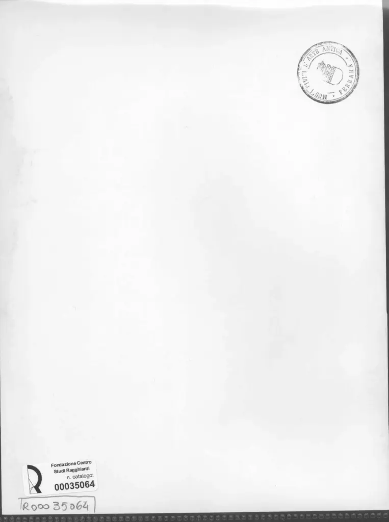 Anonimo , Zancanaro, Antonio - sec. XX - Disegno , retro