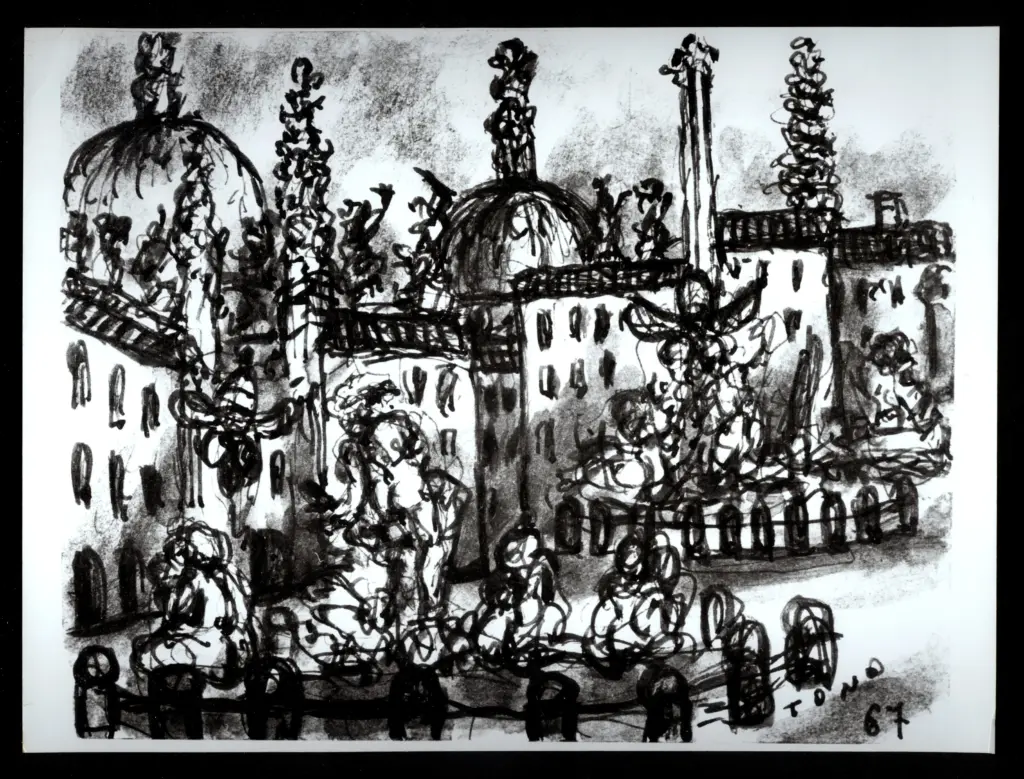 Anonimo , Zancanaro, Antonio - sec. XX - Disegno , fronte