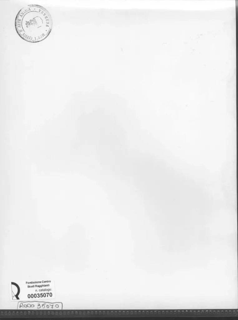 Anonimo , Zancanaro, Antonio - sec. XX - Disegno , retro