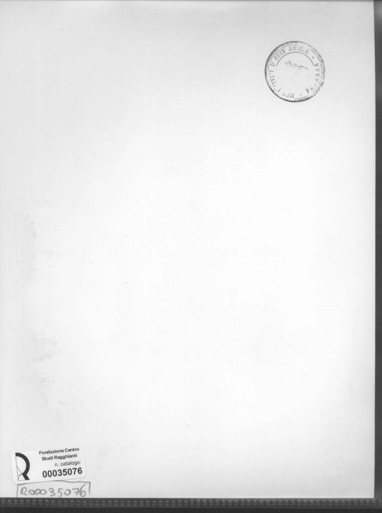 Anonimo , Zancanaro, Antonio - sec. XX - Disegno , retro
