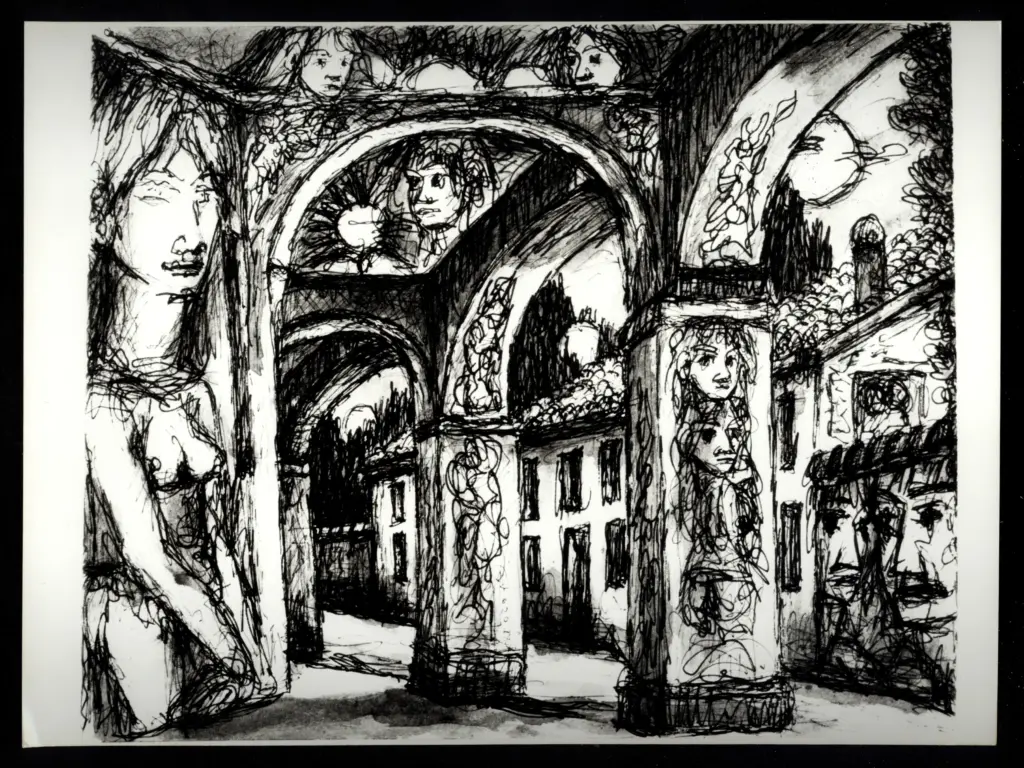 Anonimo , Zancanaro, Antonio - sec. XX - Disegno , fronte