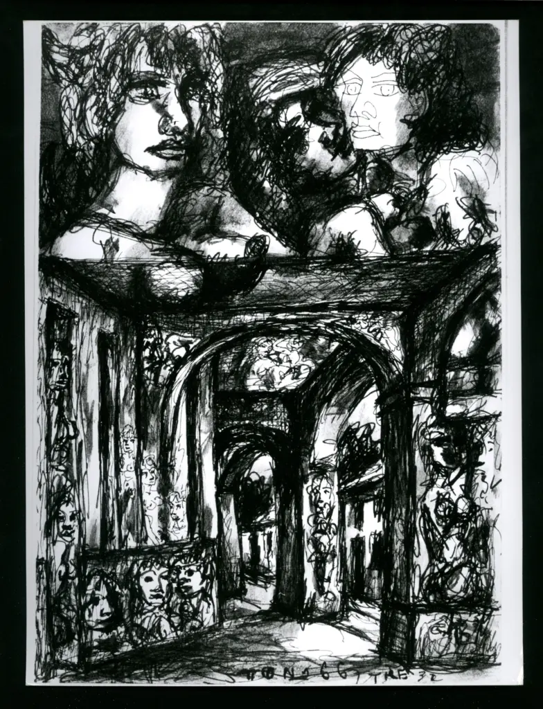 Anonimo , Zancanaro, Antonio - sec. XX - Disegno , fronte