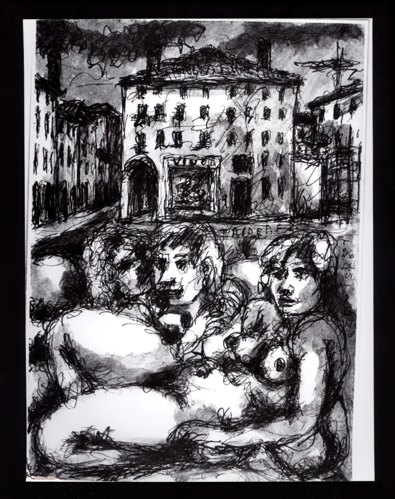 Anonimo , Zancanaro, Antonio - sec. XX - Disegno , fronte