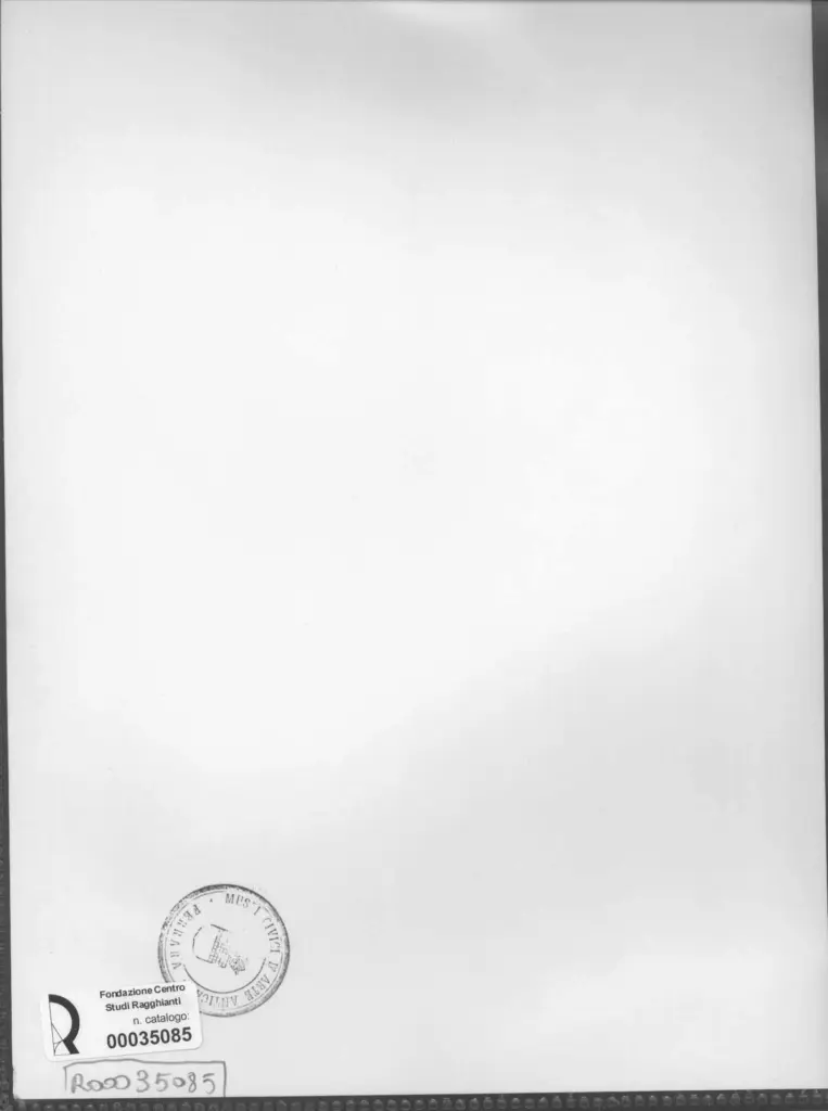 Anonimo , Zancanaro, Antonio - sec. XX - Disegno , retro