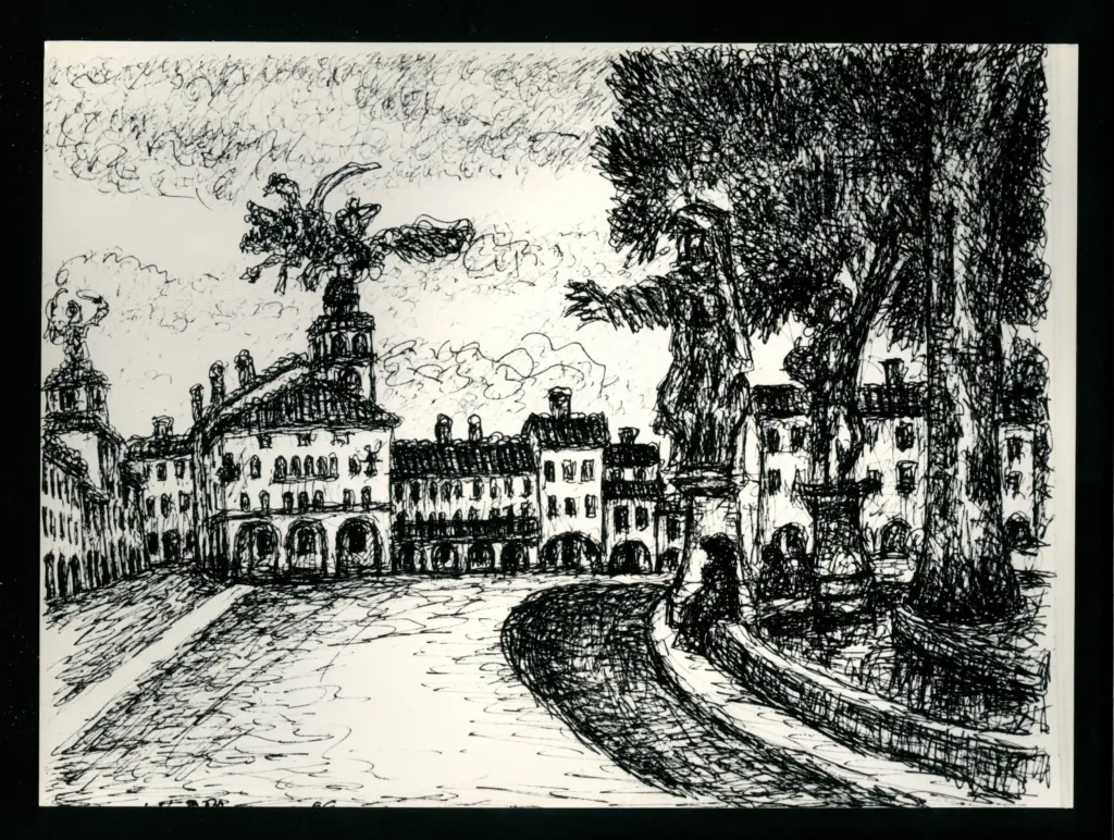 Anonimo , Zancanaro, Antonio - sec. XX - Disegno , fronte