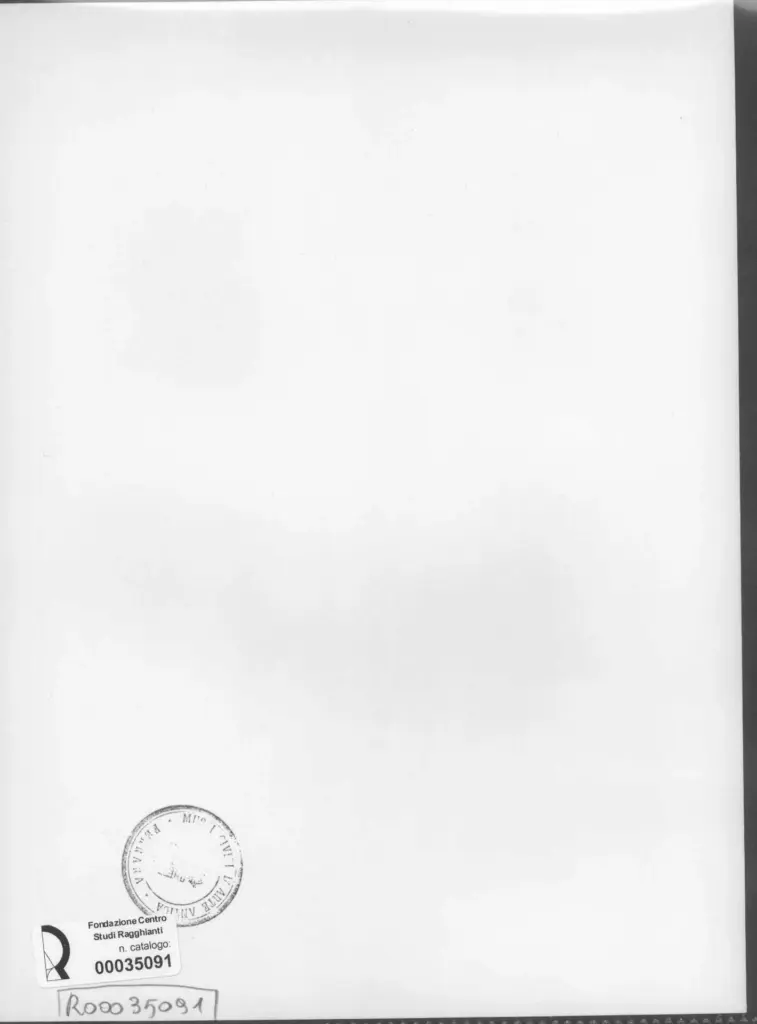 Anonimo , Zancanaro, Antonio - sec. XX - Disegno , retro