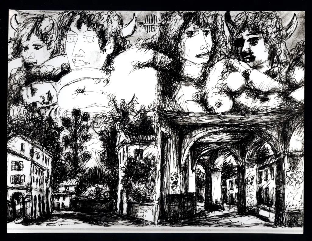 Anonimo , Zancanaro, Antonio - sec. XX - Disegno , fronte