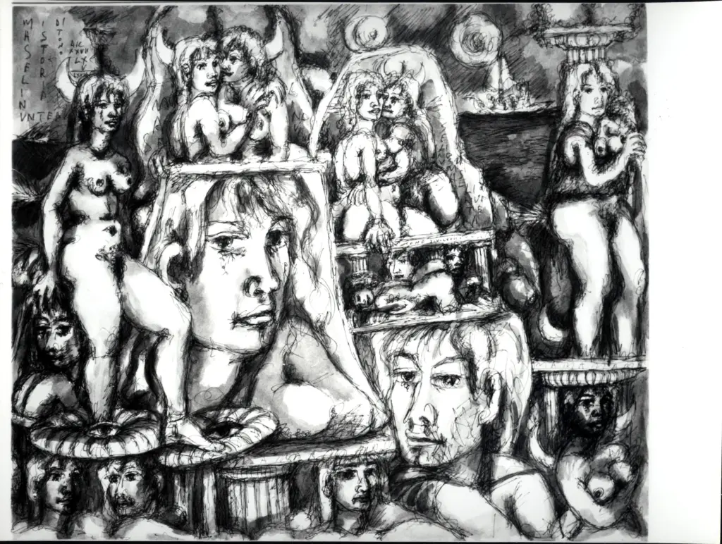 Anonimo , Zancanaro, Antonio - sec. XX - Maselinunte istoria , fronte