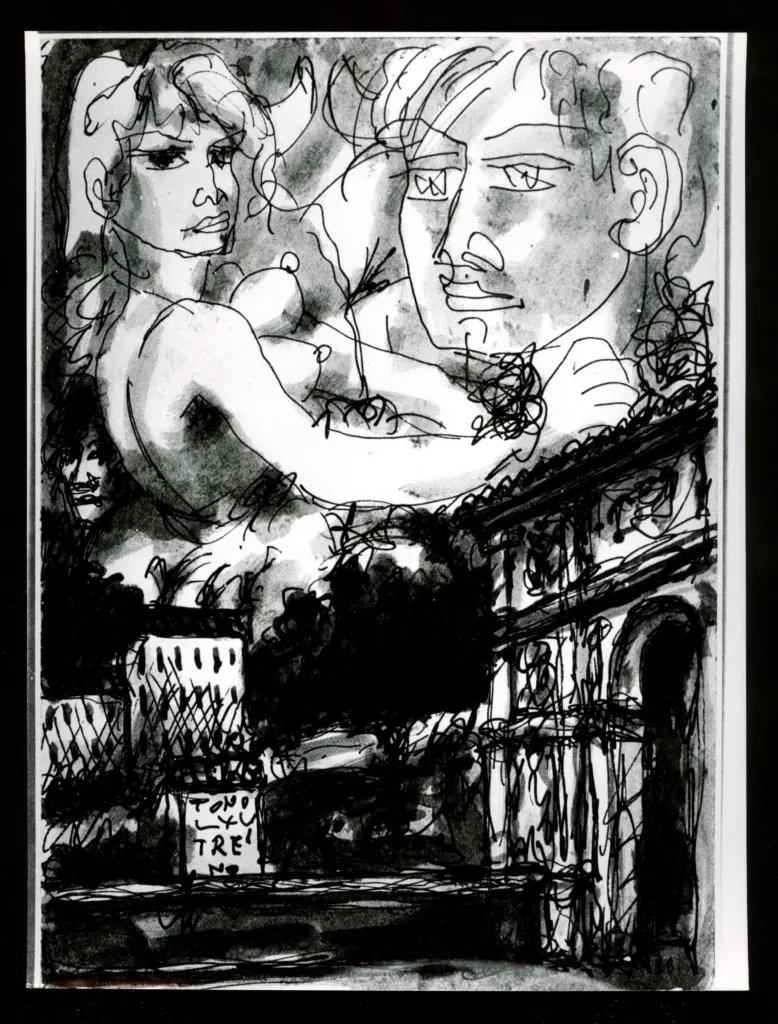 Anonimo , Zancanaro, Antonio - sec. XX - Disegno , fronte