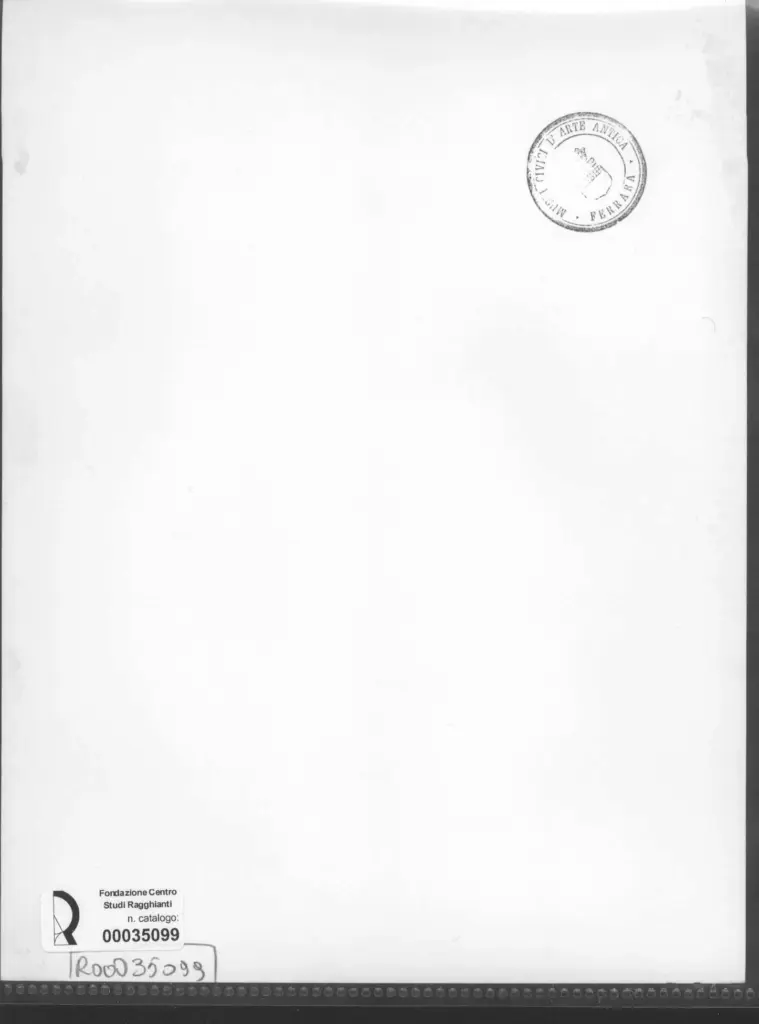 Anonimo , Zancanaro, Antonio - sec. XX - Disegno , retro