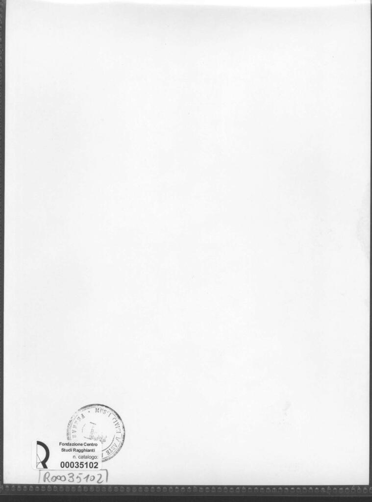 Anonimo , Zancanaro, Antonio - sec. XX - Disegno (particolare) , retro