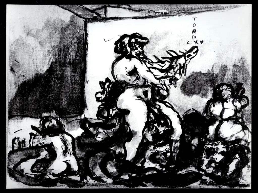 Anonimo , Zancanaro, Antonio - sec. XX - Disegno , fronte