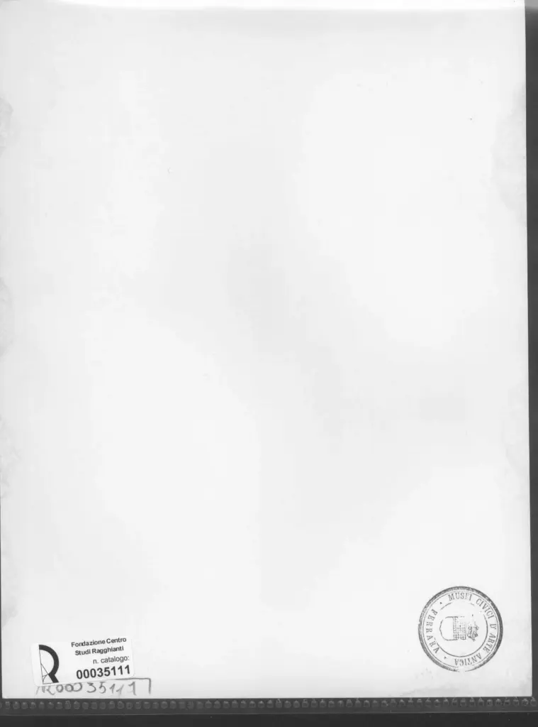 Anonimo , Zancanaro, Antonio - sec. XX - Akreidea , retro