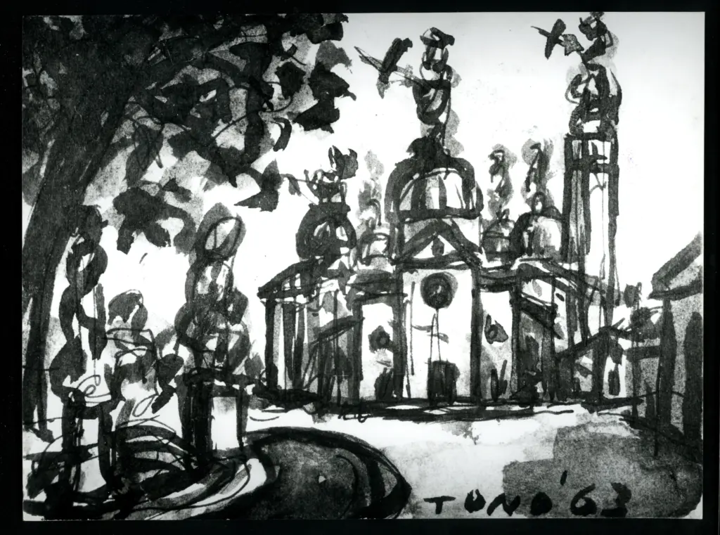 Anonimo , Zancanaro, Antonio - sec. XX - Disegno , fronte