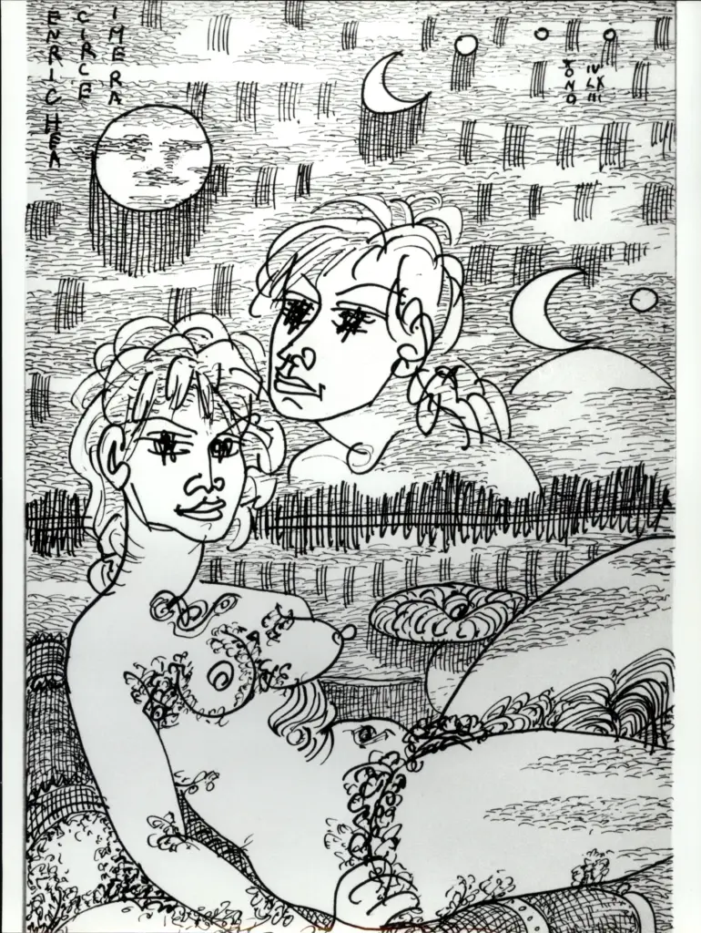 Anonimo , Zancanaro, Antonio - sec. XX - Enrichea, Circe, Imera , fronte