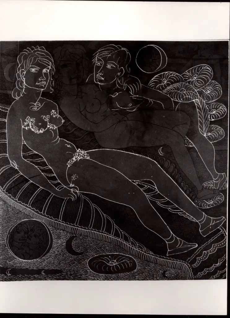 Anonimo , Zancanaro, Tono - sec. XX - Disegno , fronte