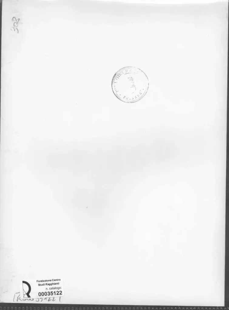 Anonimo , Zancanaro, Antonio - sec. XX - Disegno , retro