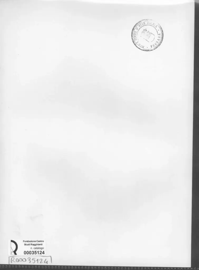 Anonimo , Zancanaro, Antonio - sec. XX - Disegno , retro