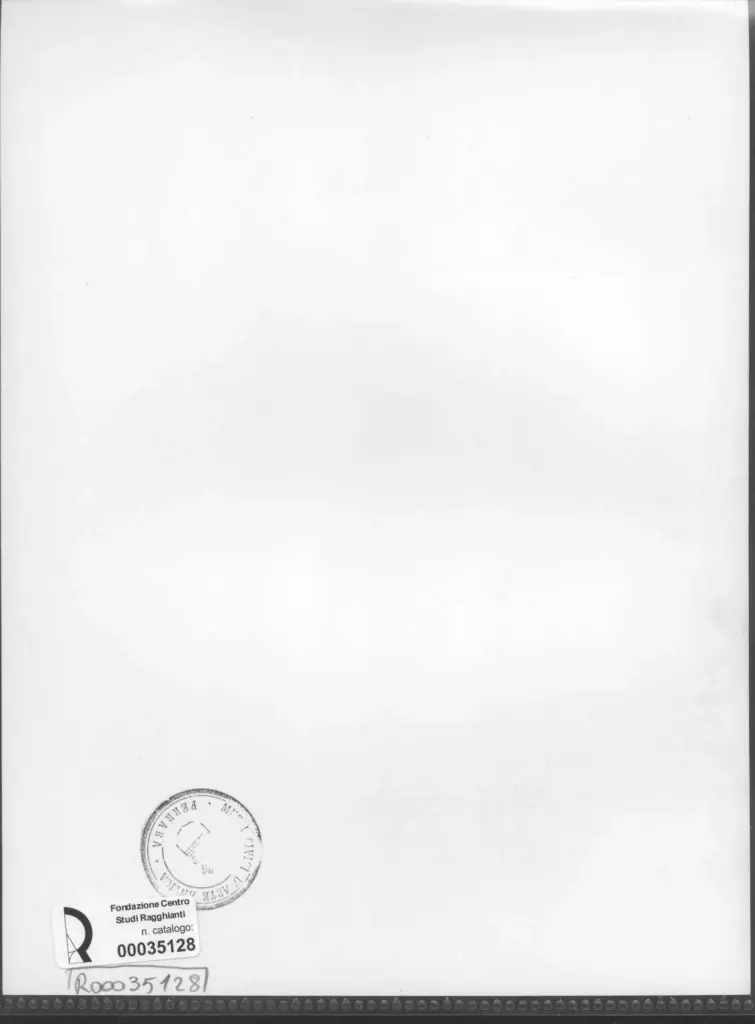 Anonimo , Zancanaro, Antonio - sec. XX - Disegno , retro