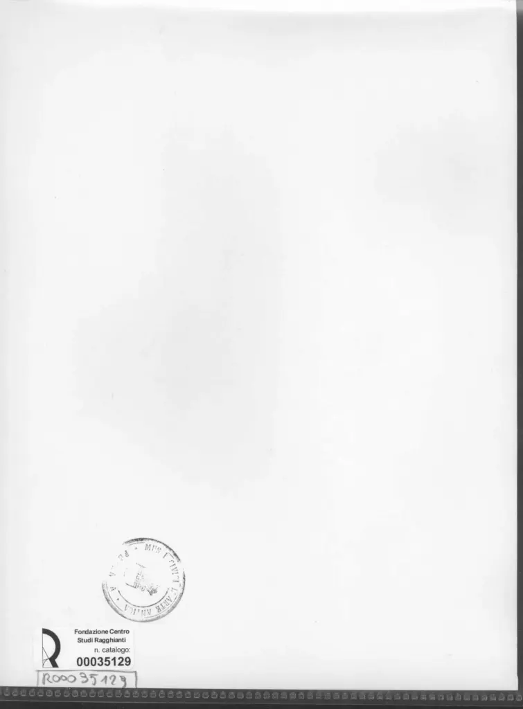 Anonimo , Zancanaro, Tono - sec. XX - Disegno , retro