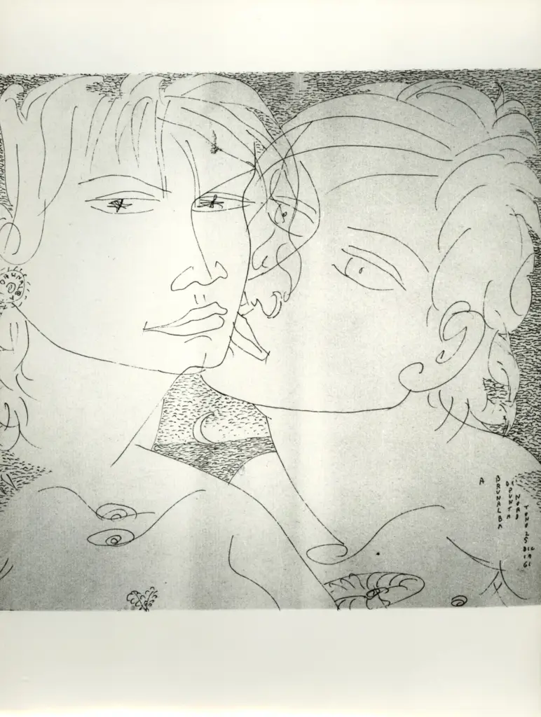 Anonimo , Zancanaro, Antonio - sec. XX - BRUNALBA , fronte