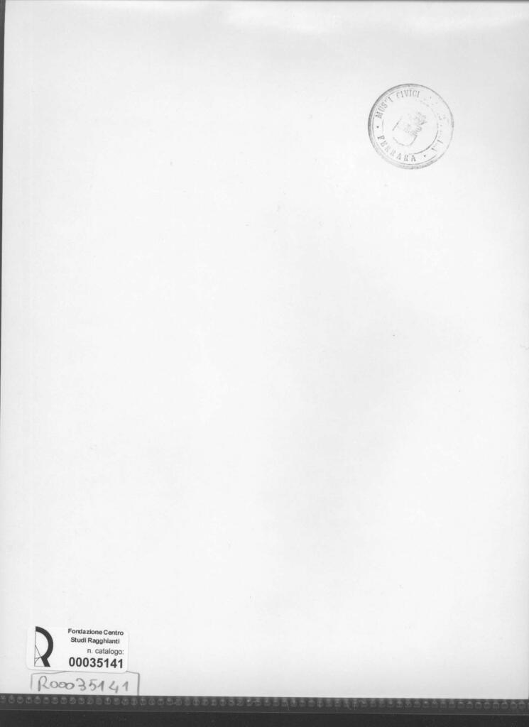 Anonimo , Zancanaro, Antonio - sec. XX - Disegno , retro