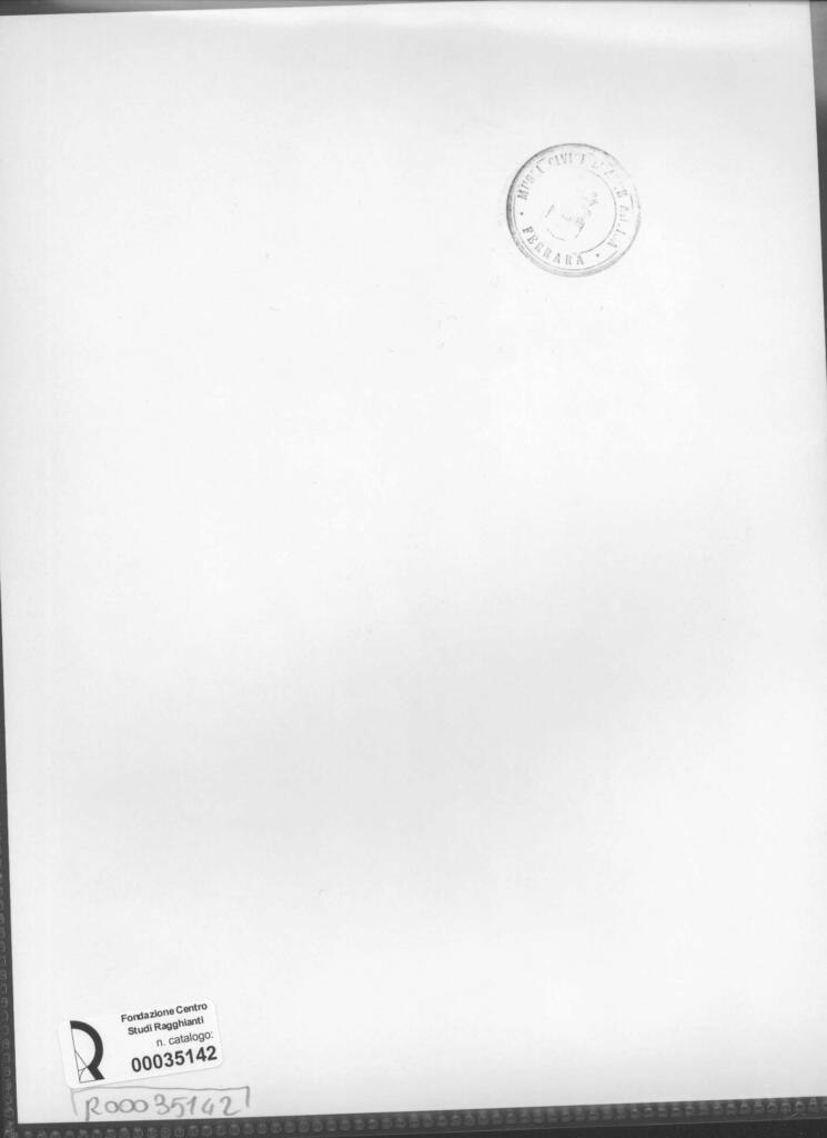 Anonimo , Zancanaro, Antonio - sec. XX - Disegno , retro