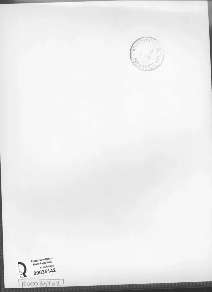 Anonimo , Zancanaro, Antonio - sec. XX - Disegno , retro